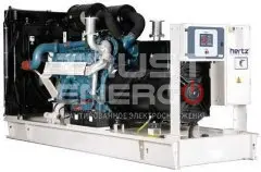 Дизельный генератор Hertz HG 510 DC Открытая на раме Doosan DP158LC trustenergo.ru